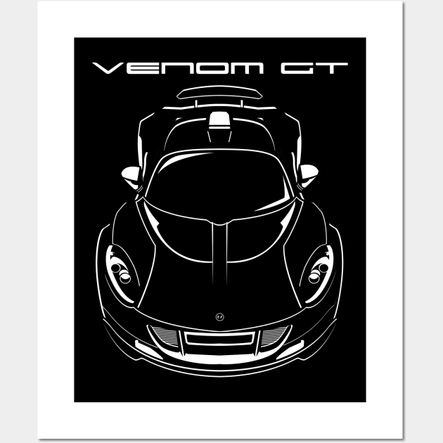 Hennessey Venom GT 2011-2017 Wall Art by V8social